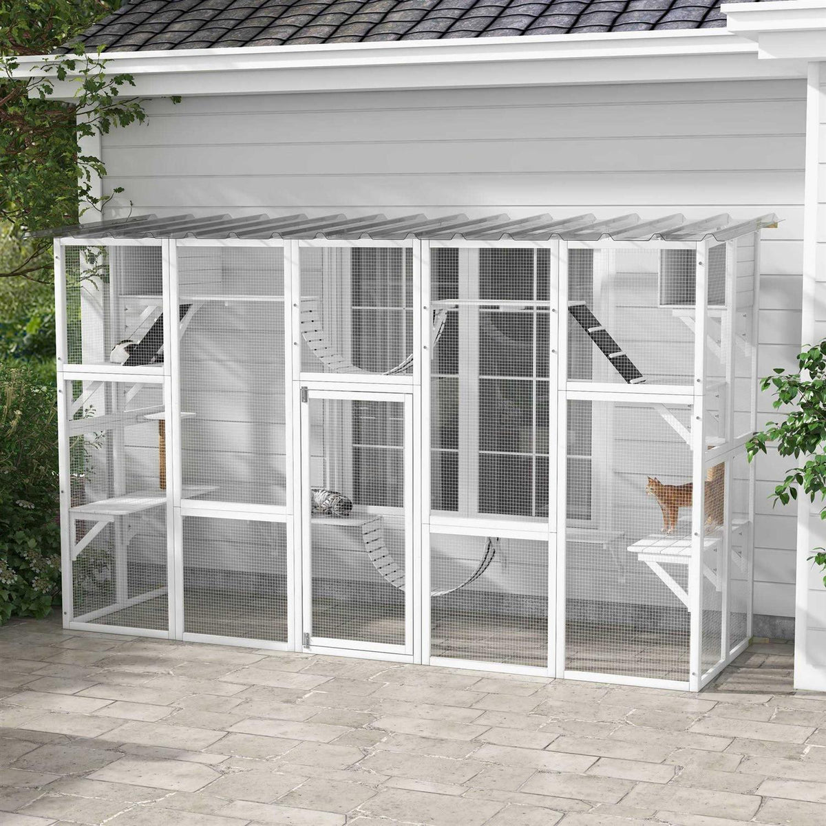 Wooden Outdoor Cat House I514728
