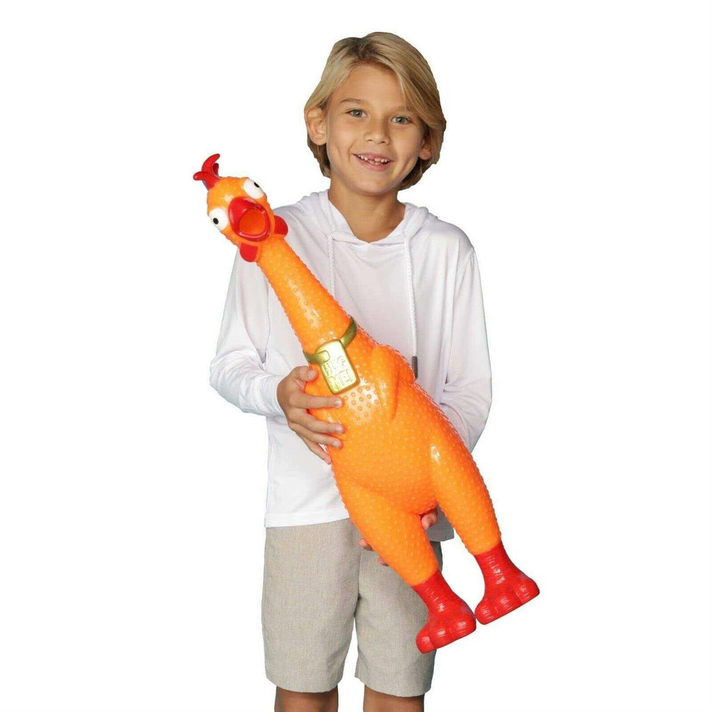 Squeaky Chicken Toy Z780