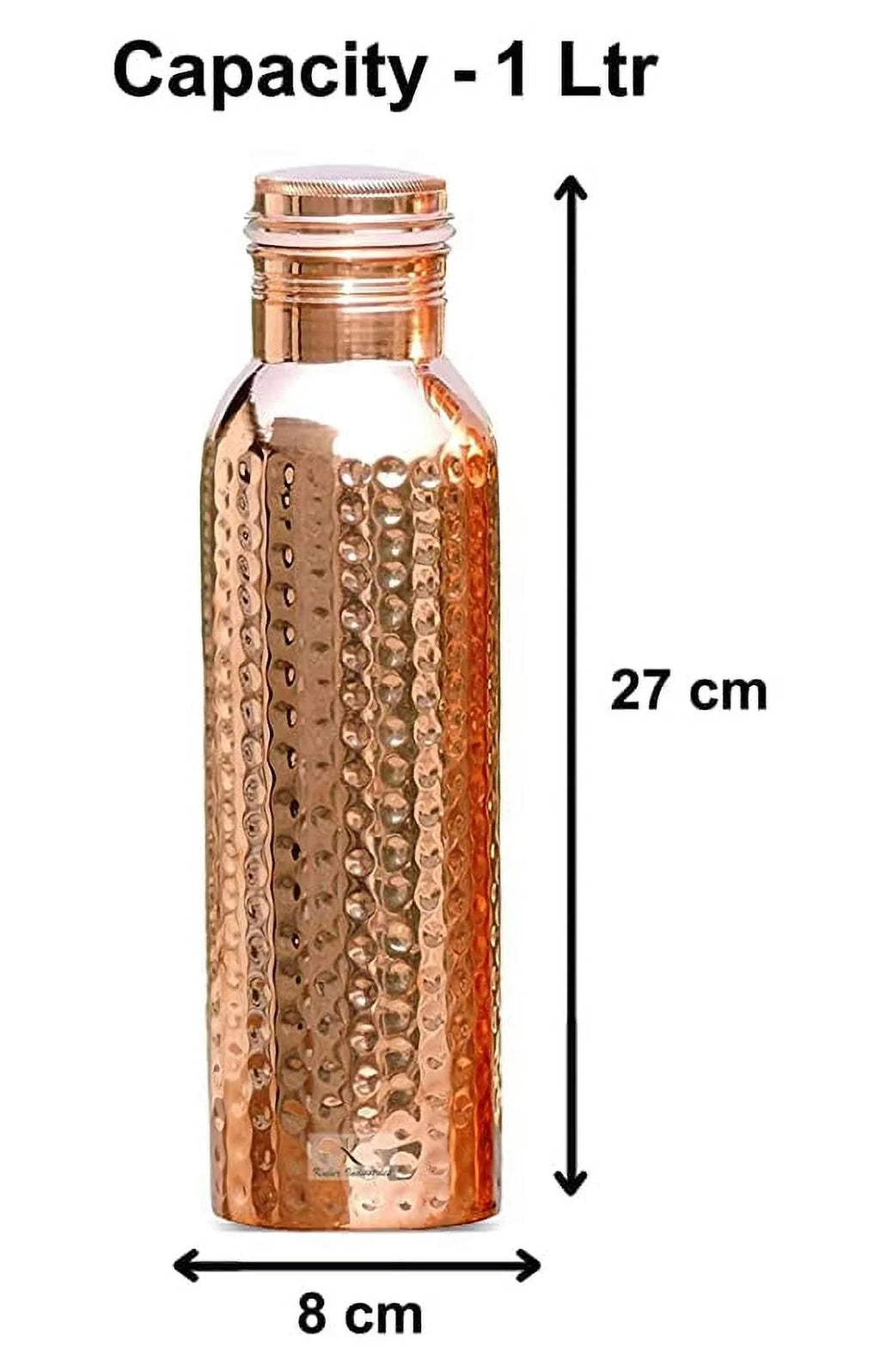 Copper Water Bottle 1 Litre W4674