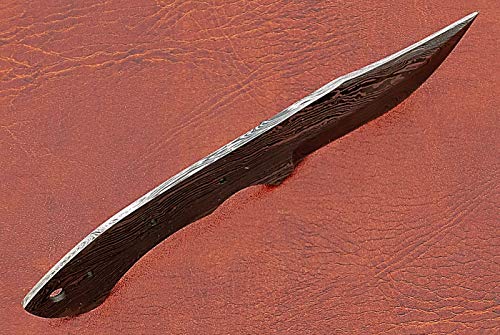 7.75 Inch Damascus Steel Skinning Knife Blade X25889