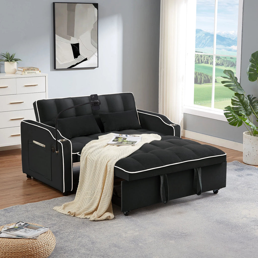 Oversized Convertible Sleeper Sofa Chair Bed L918090