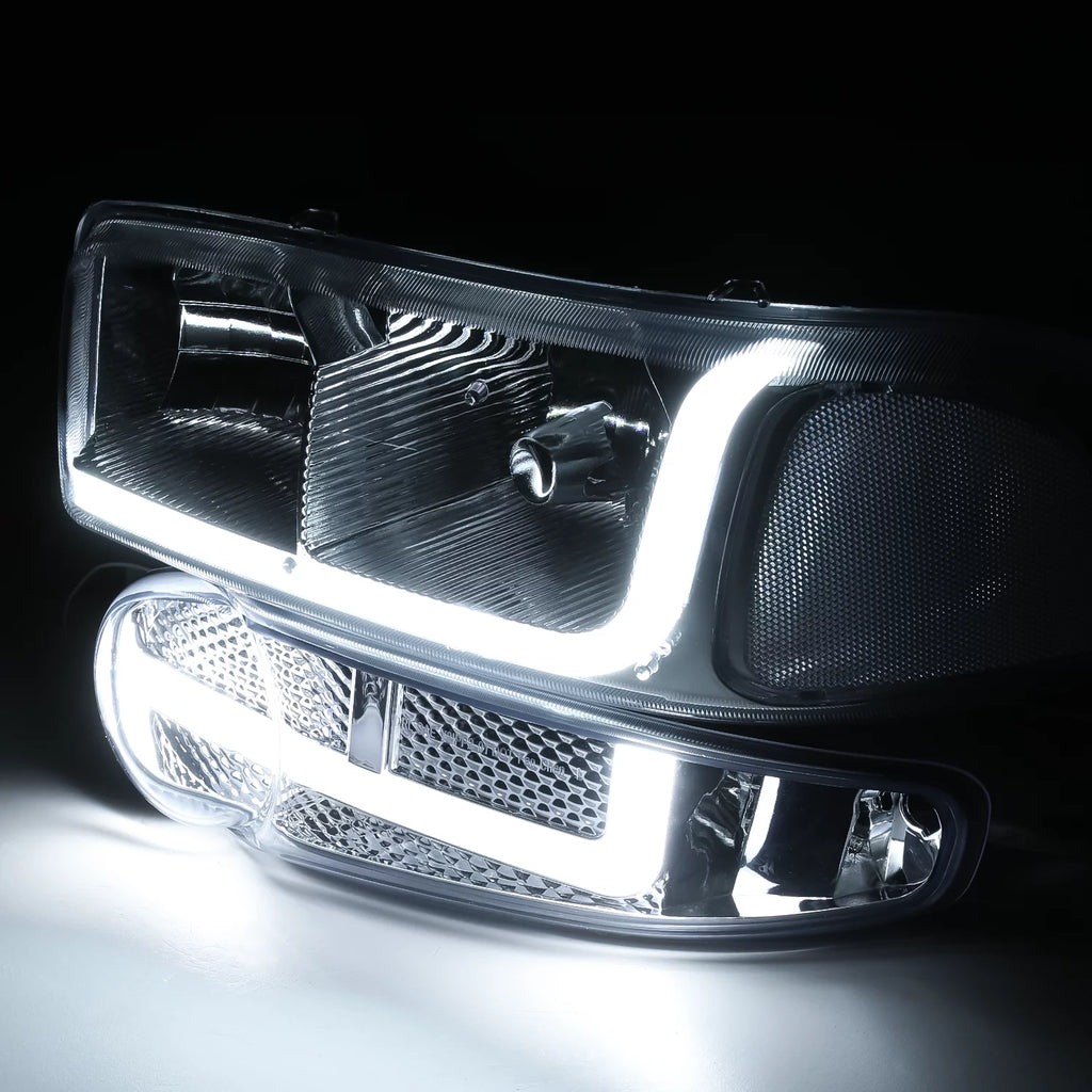 LED Tube DRL Headlights Assembly P91193