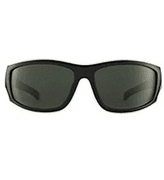 Black Grey Lens Polarized Wrap-round Sunglasses C422