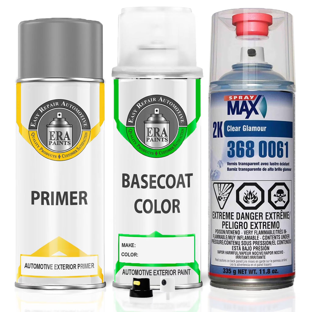 Automotive Touch Up Paint Spray Kit with Clearcoat Q521