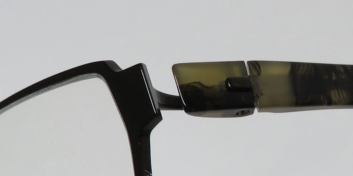 Titanium Half-Rimless Eyeglass Frame Y908436