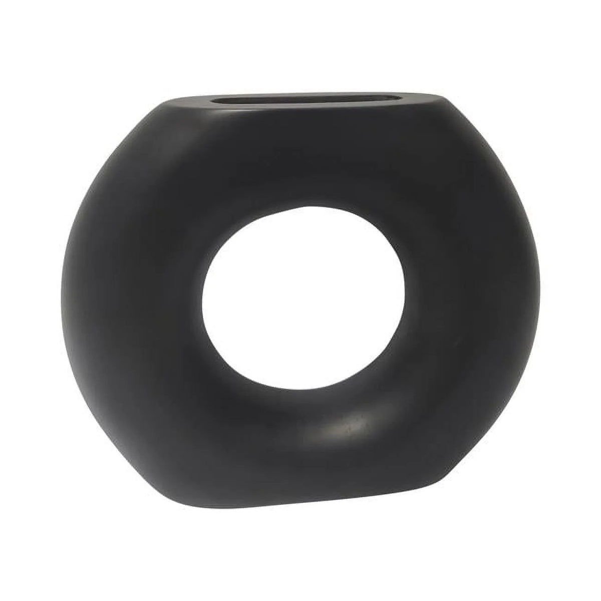 Black Mango Wood Vase C9252