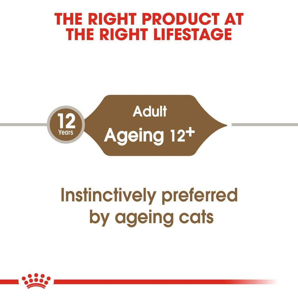 Aging 12+ Thin Slices in Gravy Canned Cat Food S973598