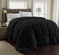 Black Twin XL Down Alternative Hotel Duvet A43389