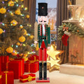 Green Wooden Soldier Nutcracker Figurines, 41.5 E126