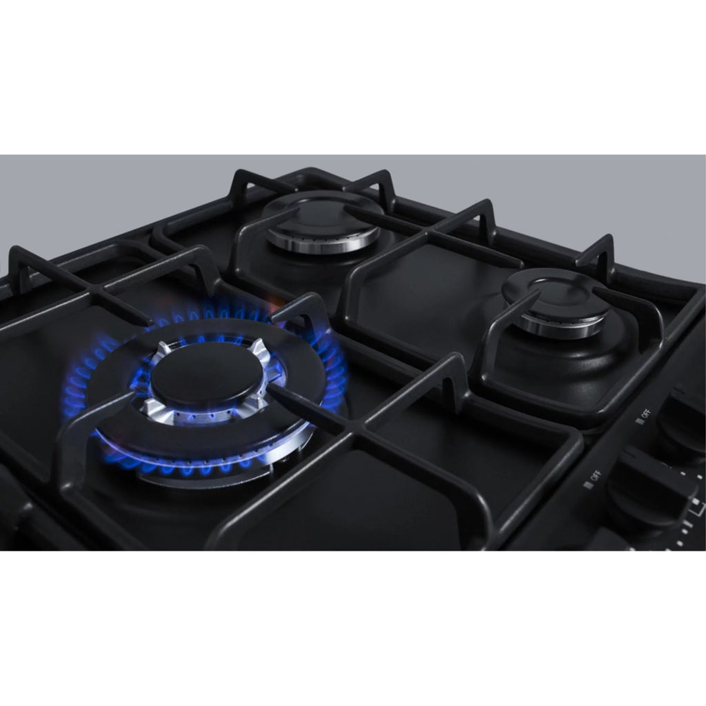 Black 5-Burner Gas Cooktop with Sealed Burners P92409