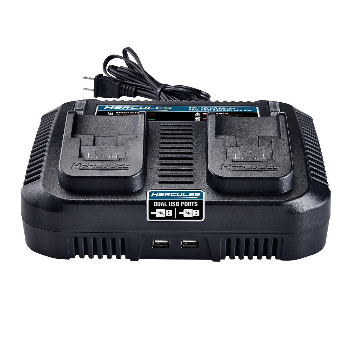 20/12V Lithium-Ion Multi-Voltage Dual-Port Charger with Dual USB N5177