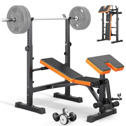 6 in 1 Adjustable Weight Bench Set X7170