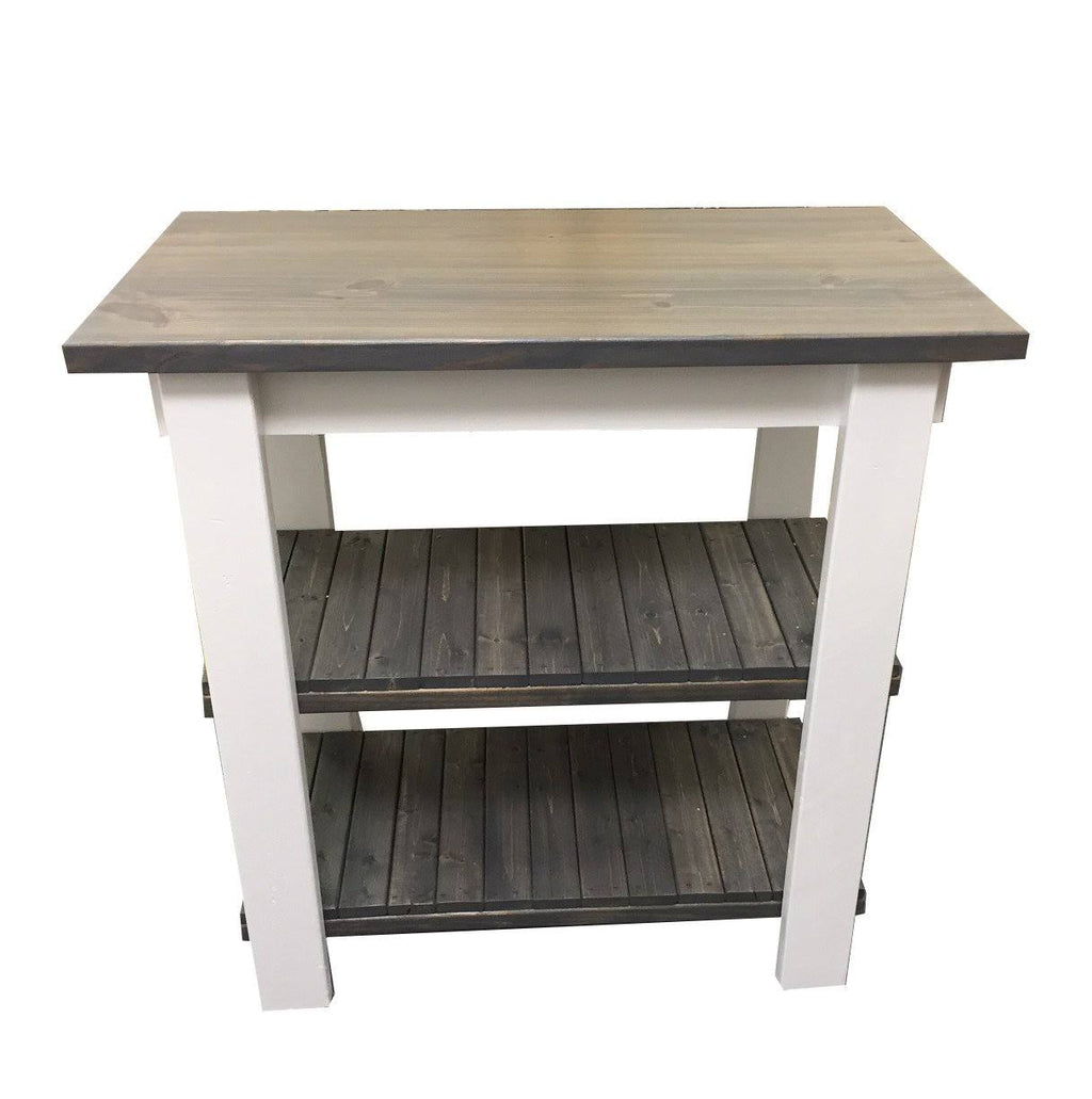 Cottage Kitchen Island 30x22 Y633
