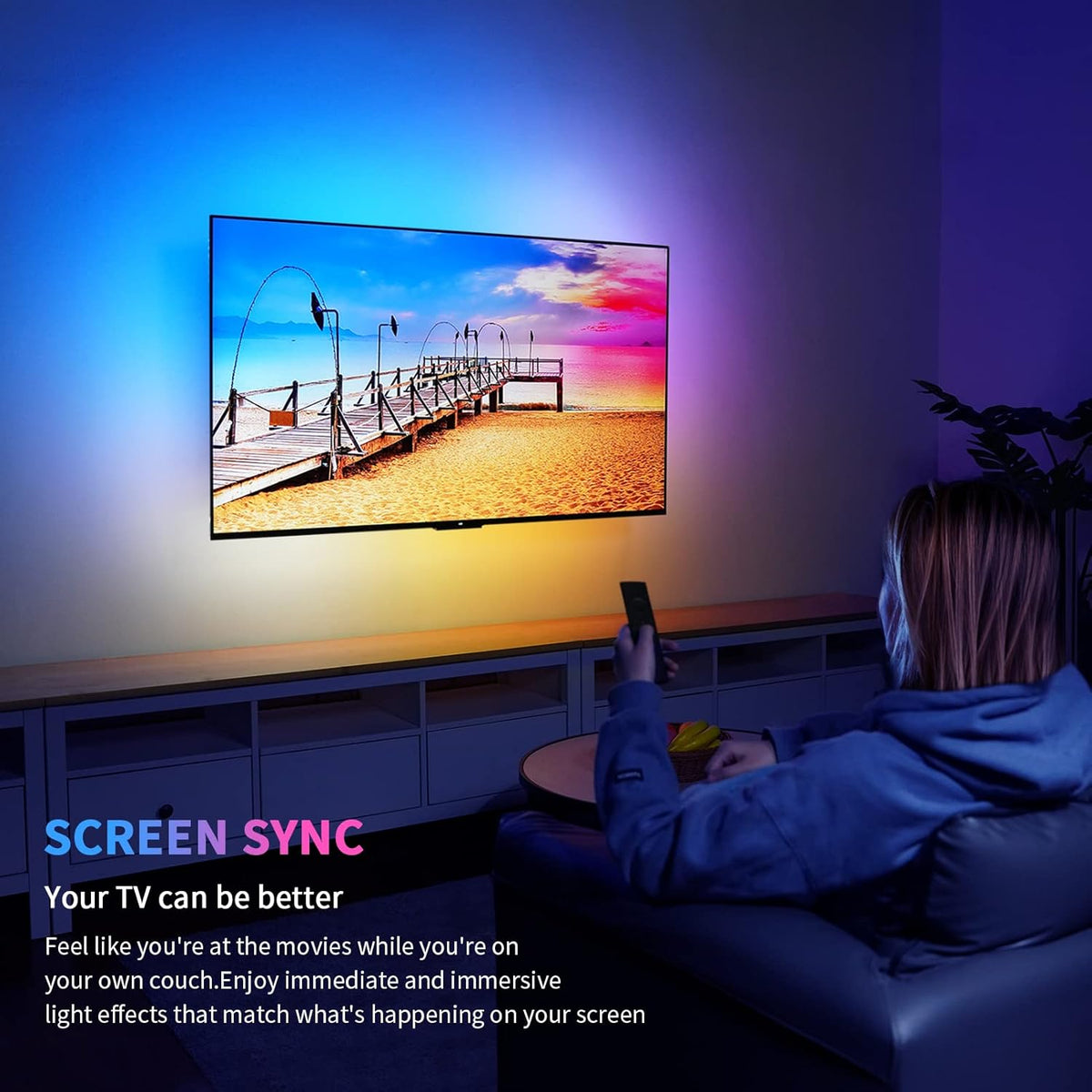 HDMI 2.0 Sync Box & TV LED Backlight Kit N9326