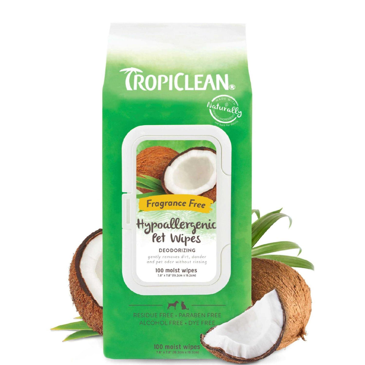 Hypoallergenic Pet Wipes T8852