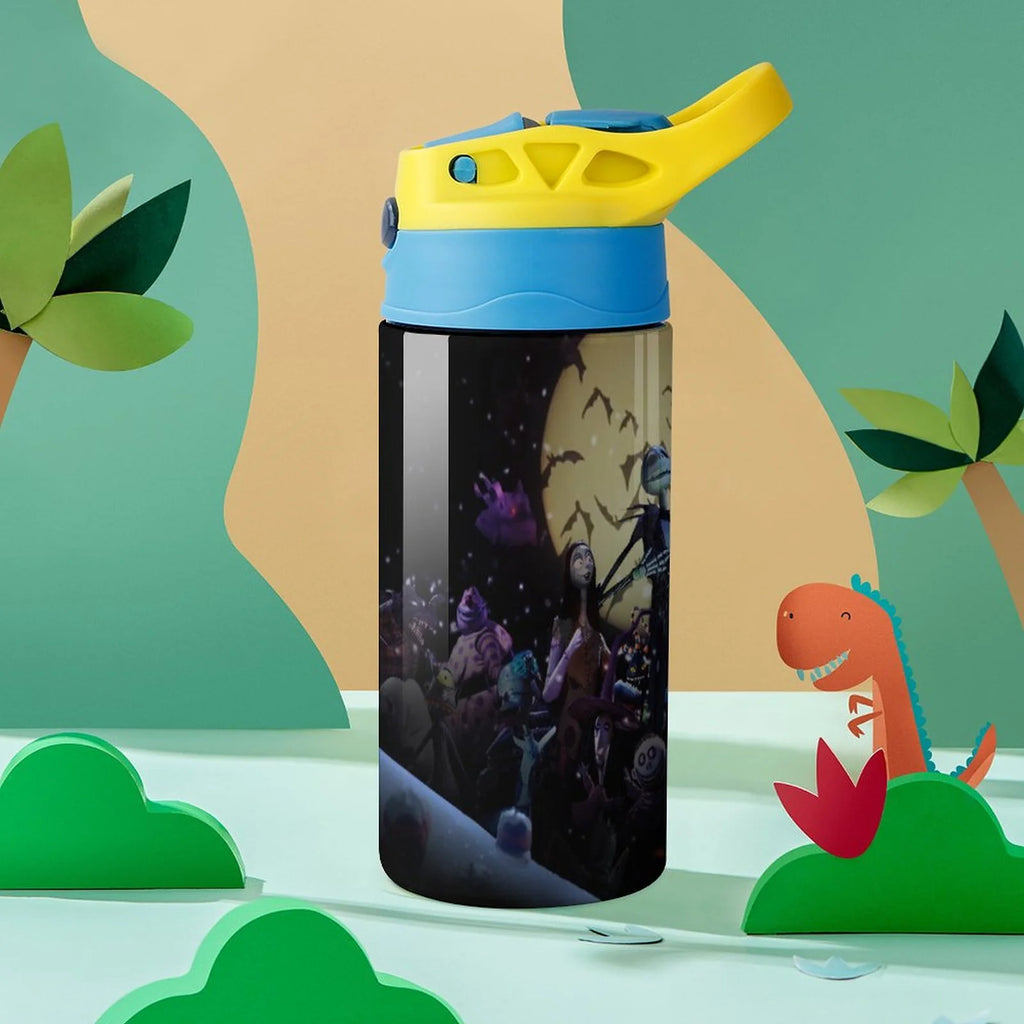 Insulated Stainless Steel Water Bottle with Straw O384