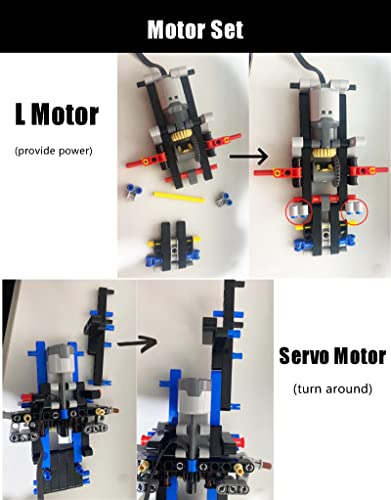 Upgrade Kit for Lego Technic Fast and Furious Dom's Dodge Charger 42111 Y3104