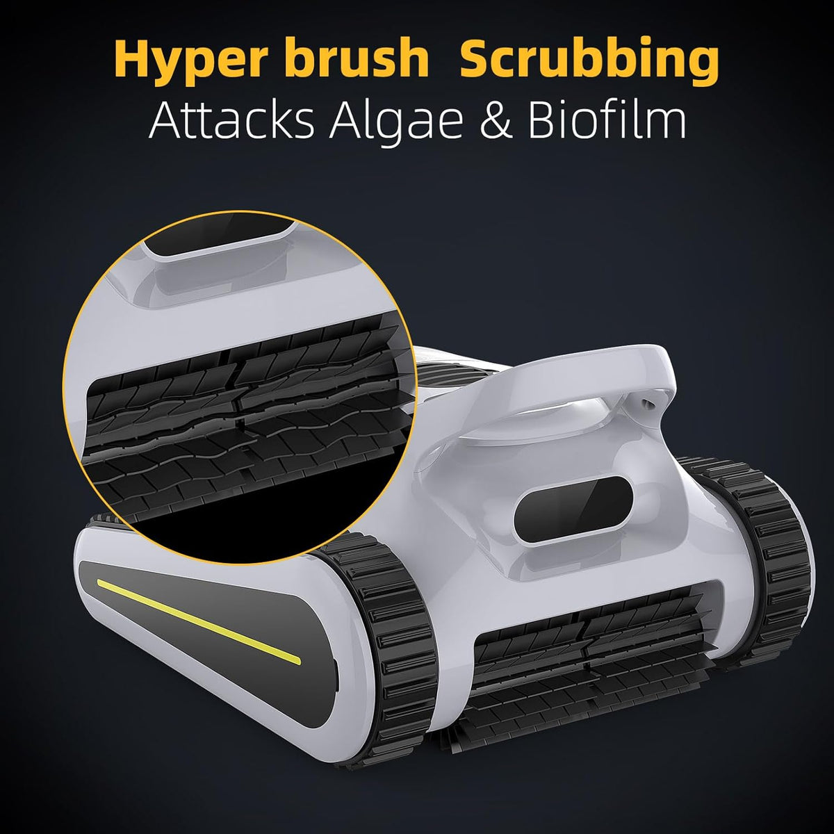 Grey Robotic Pool Cleaner G7887