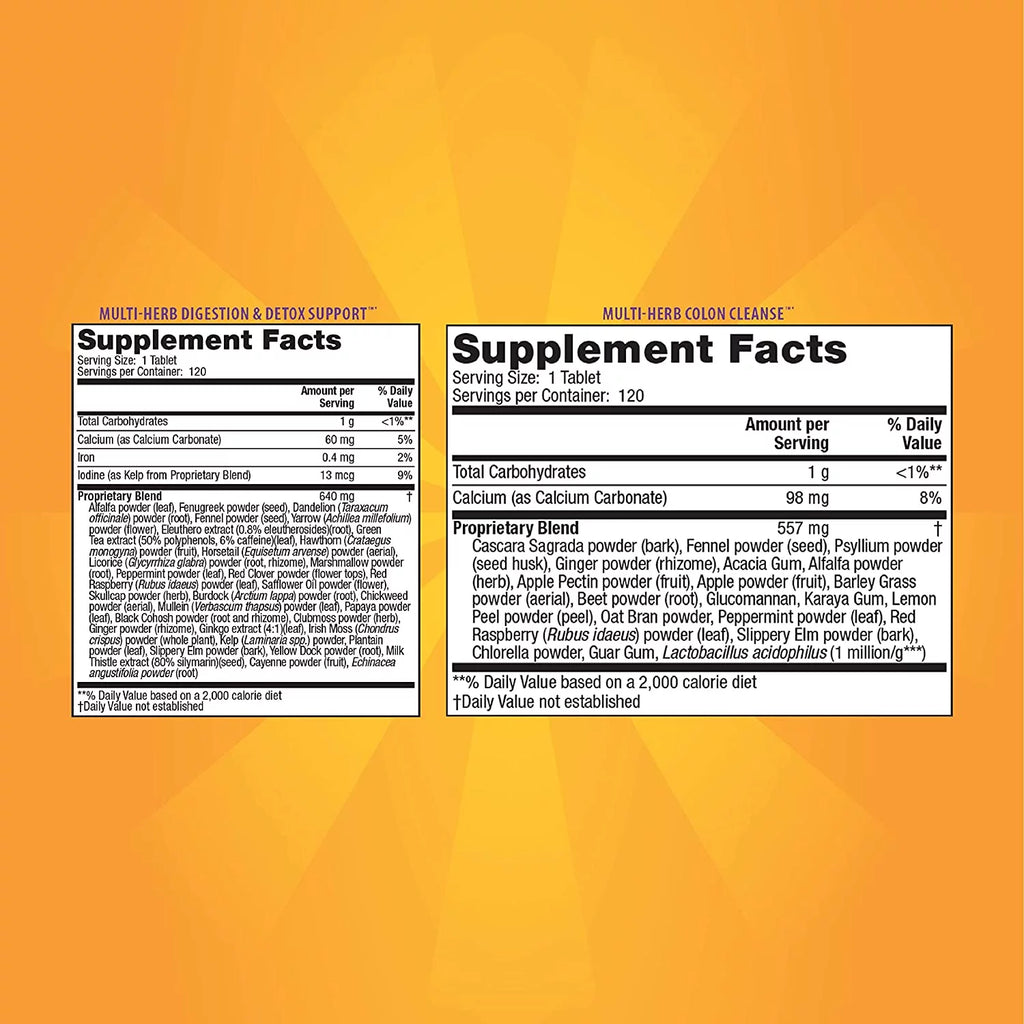 240 Tablets Total-Body Cleanse with Pill Case D634995