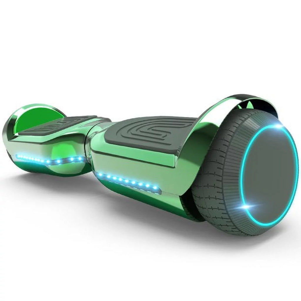 Chrome Purple Self Balancing Hoverboard with LED Light X86855