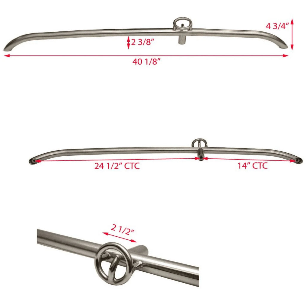 Stainless Steel Boat Ski Tow Rail O2301