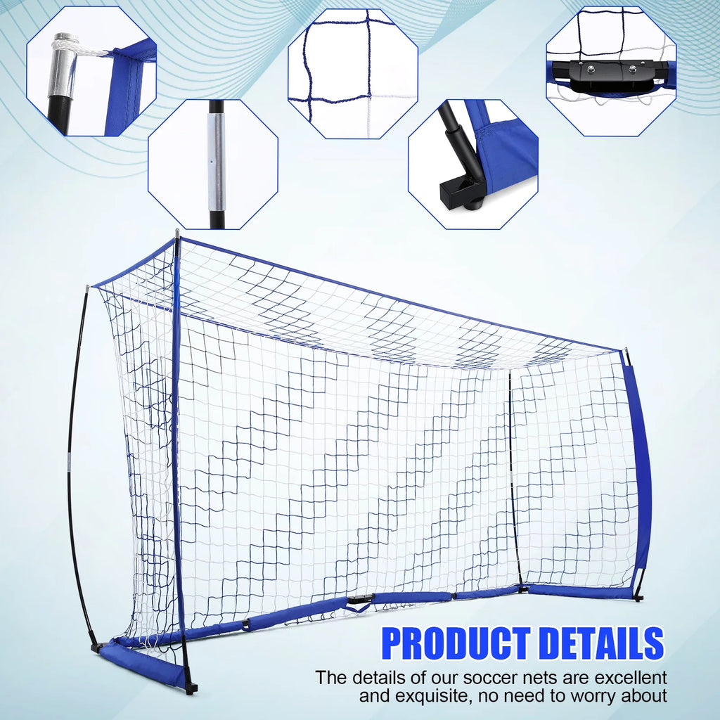 12 x 6 ft Portable Soccer Goal with Carry Bag N1177