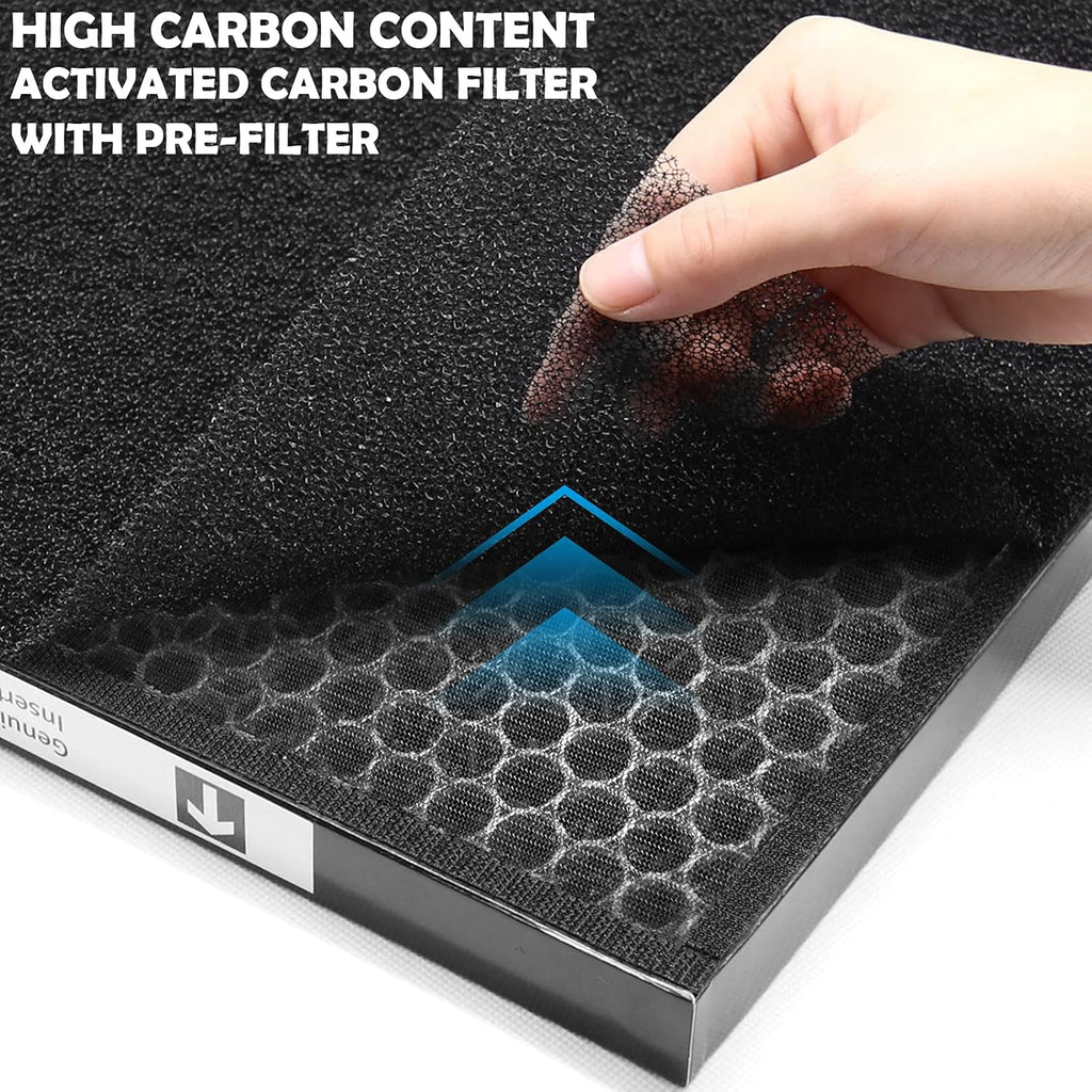 Replacement Filter Sets with 5x Pre-Filters, 2x Carbon VOC Filters, 2x Pre-Filters, 1x H13 HEPA Filter Y82950