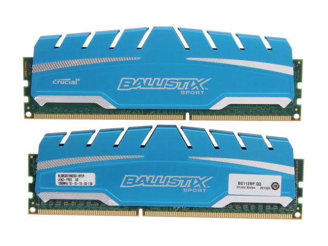 16 GB Kit (8GBx2) DDR3 Desktop Memory G44664