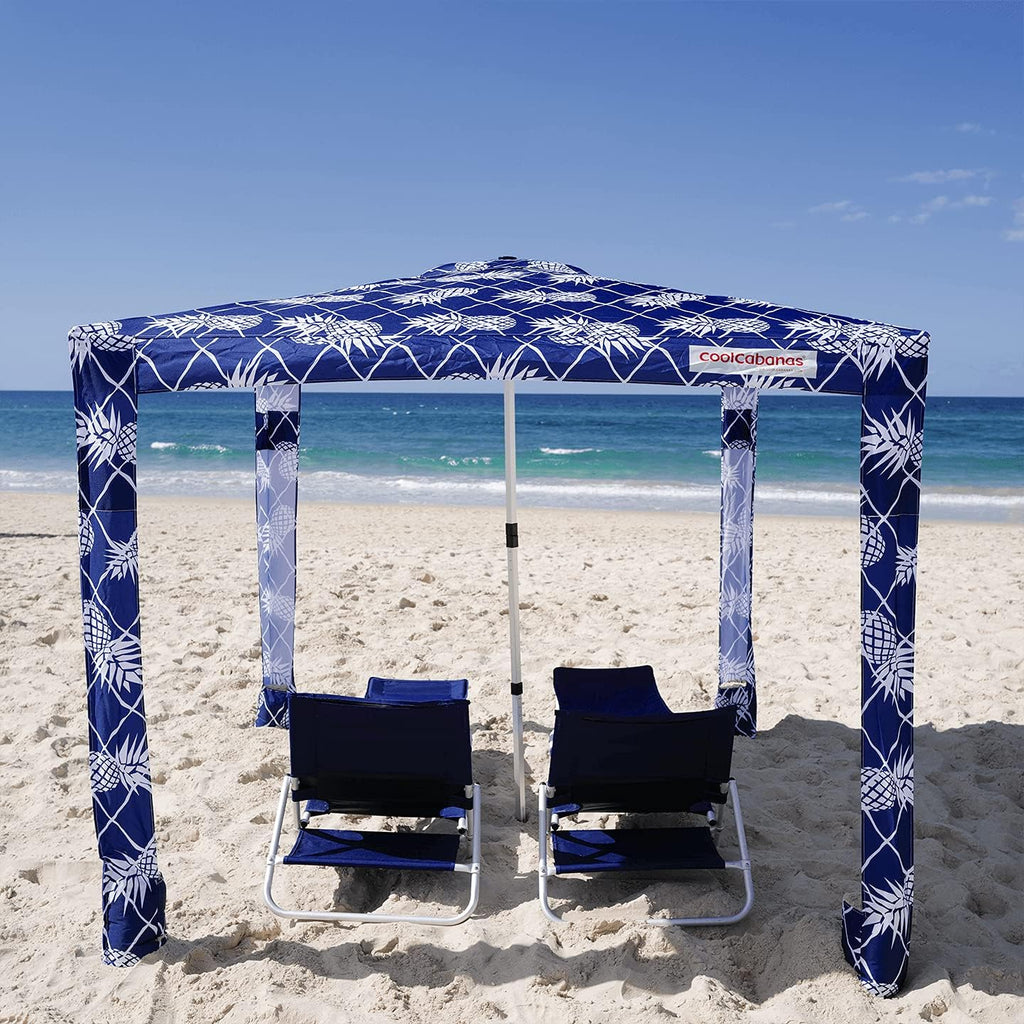 Beach Canopy Sun Shade Tent 8' x 8' UPF 50+ I171
