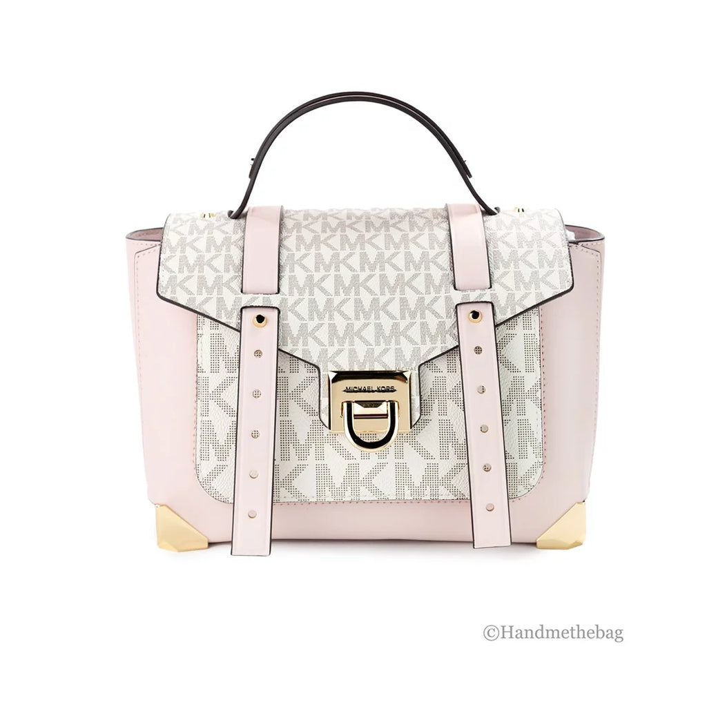 Powder Blush Medium Satchel Bag B41666