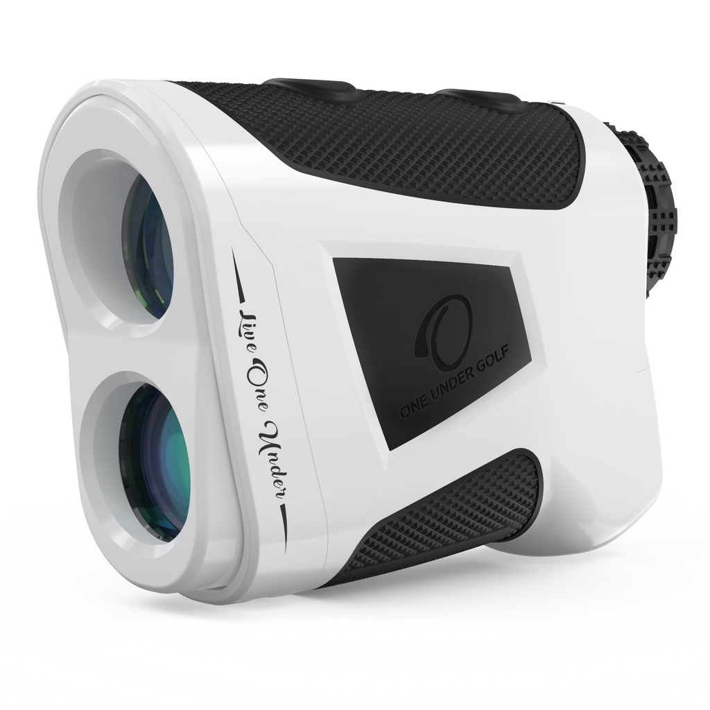 Golf Rangefinder with Slope Compensation, 6X Magnification up to 800yds (White) U350189