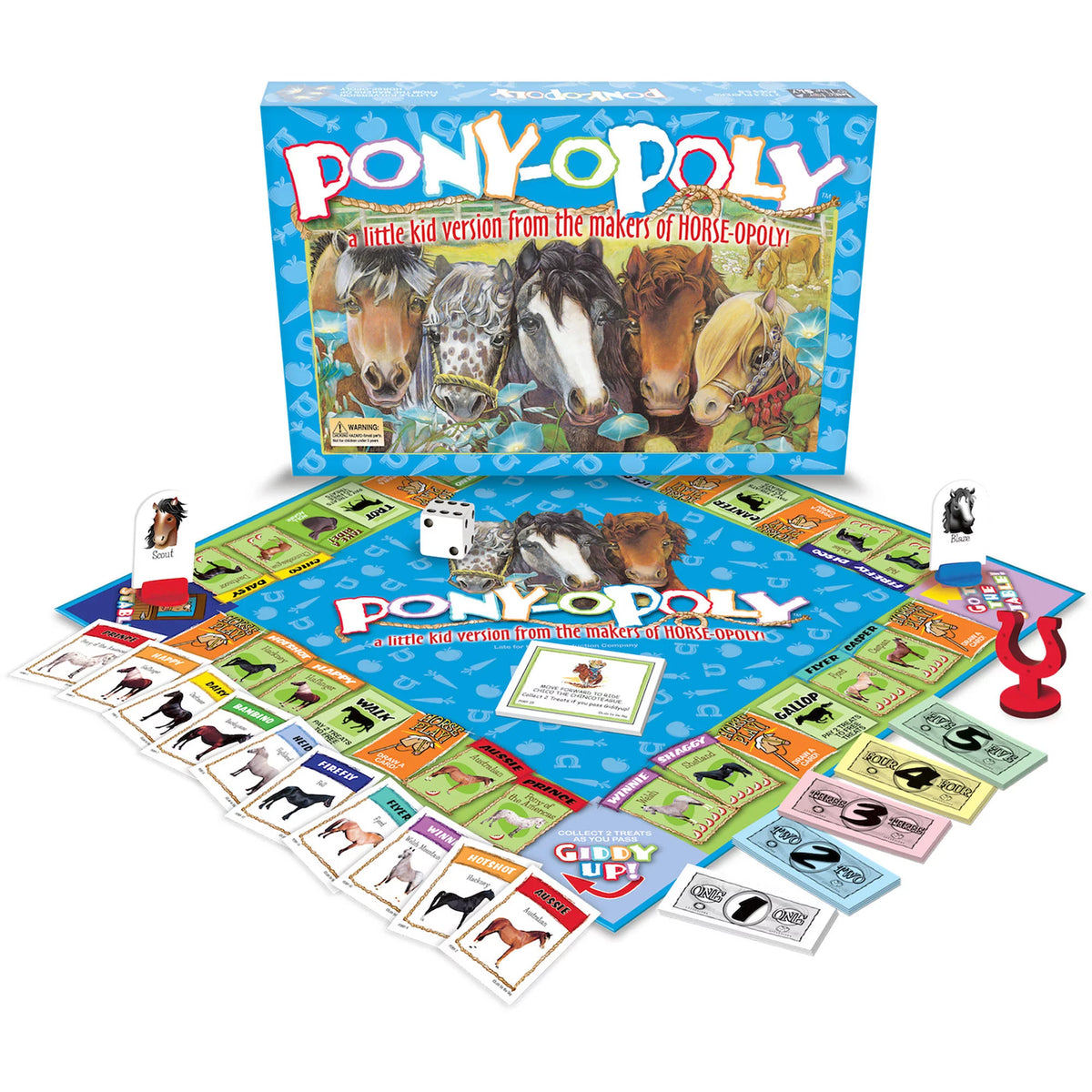 Boston Terrier-Opoly Game E1353