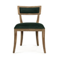 Green Velvet Side Chair G8468