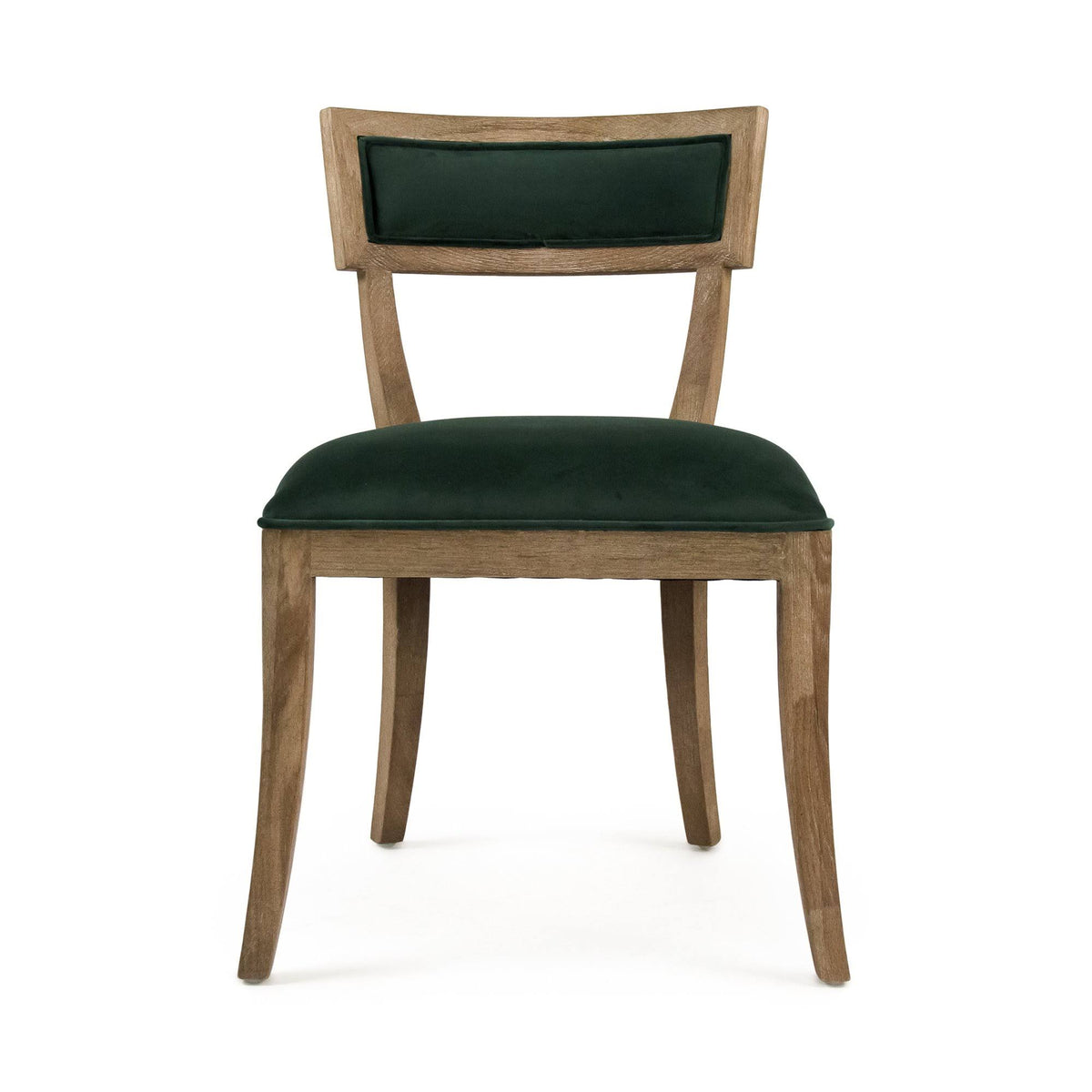 Green Velvet Side Chair G8468