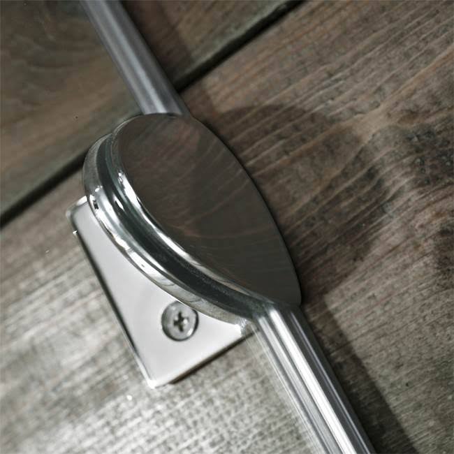 Frameless Neo-Angle Shower Enclosure with Low-Profile Base G5340
