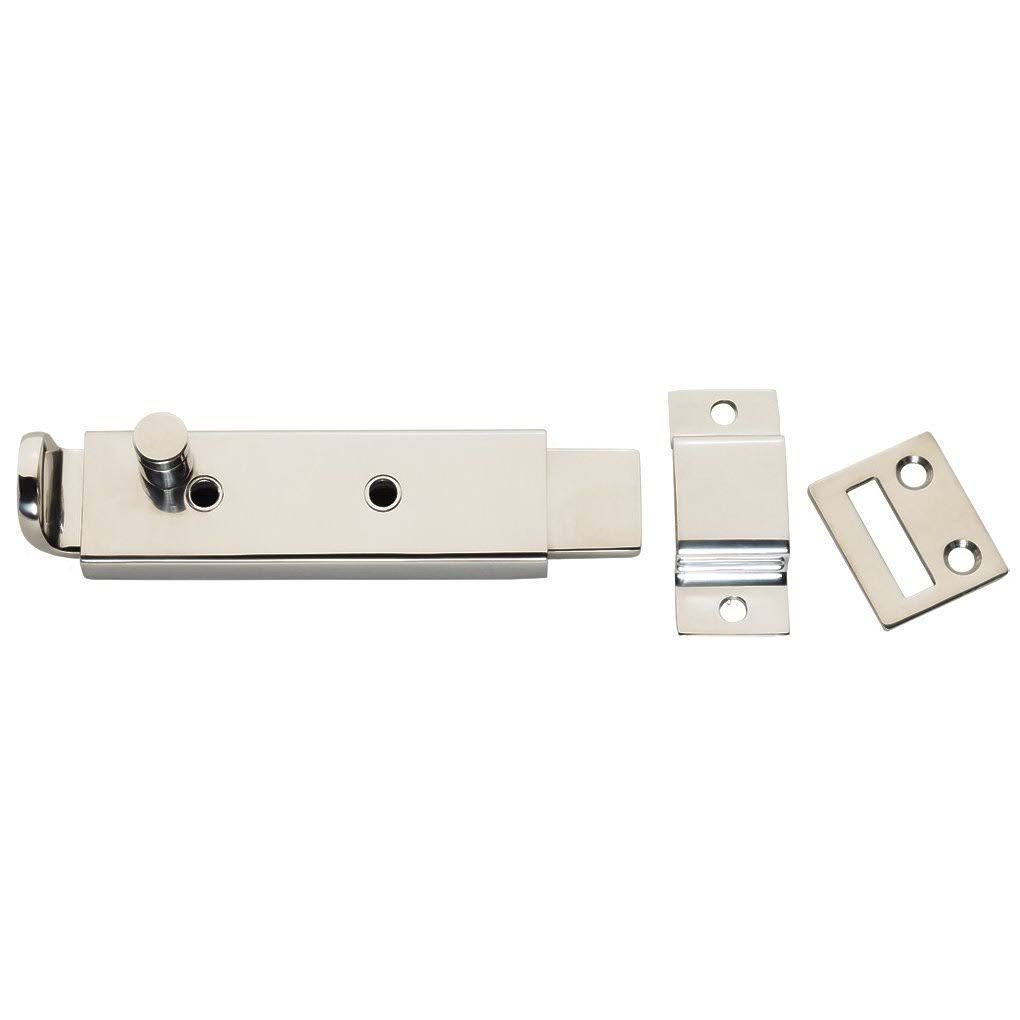 Spring Loaded Slide Bolt Latch 316 Stainless Steel C5576