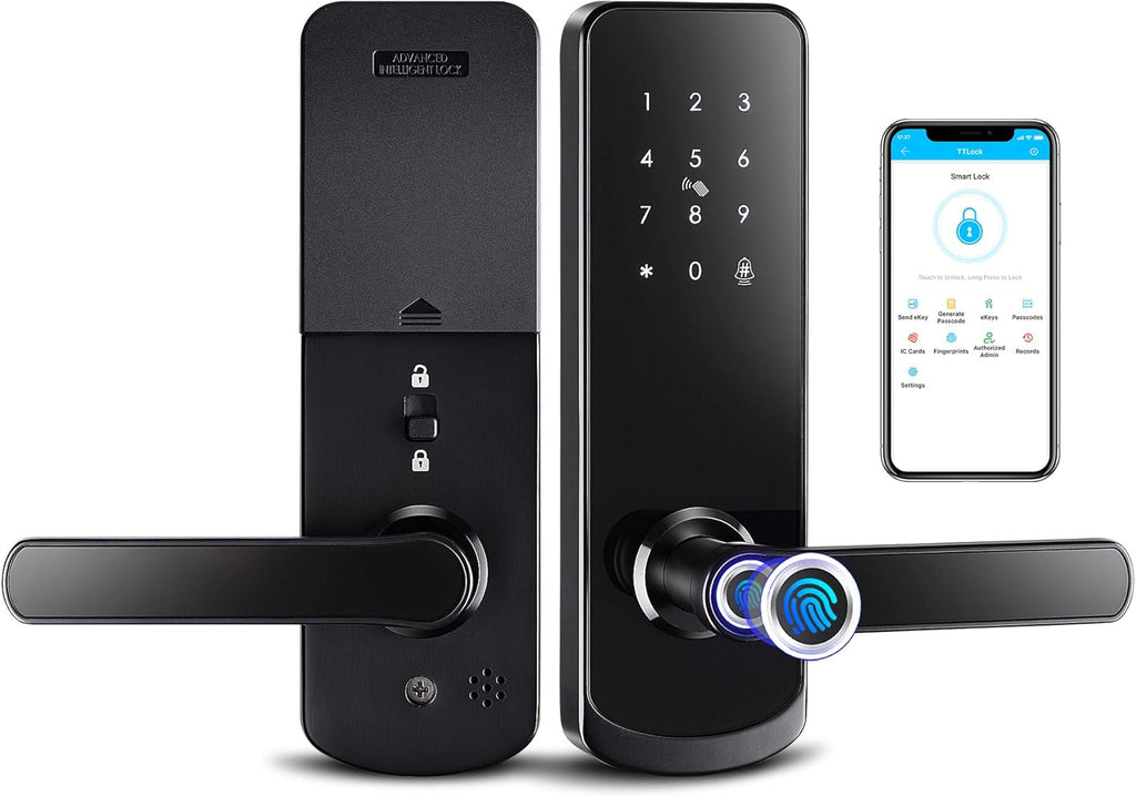Smart Lock with Keypad Fingerprint Door Lock G345