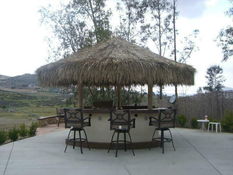 9 ft Mexican Thatch Umbrella Cover P8988