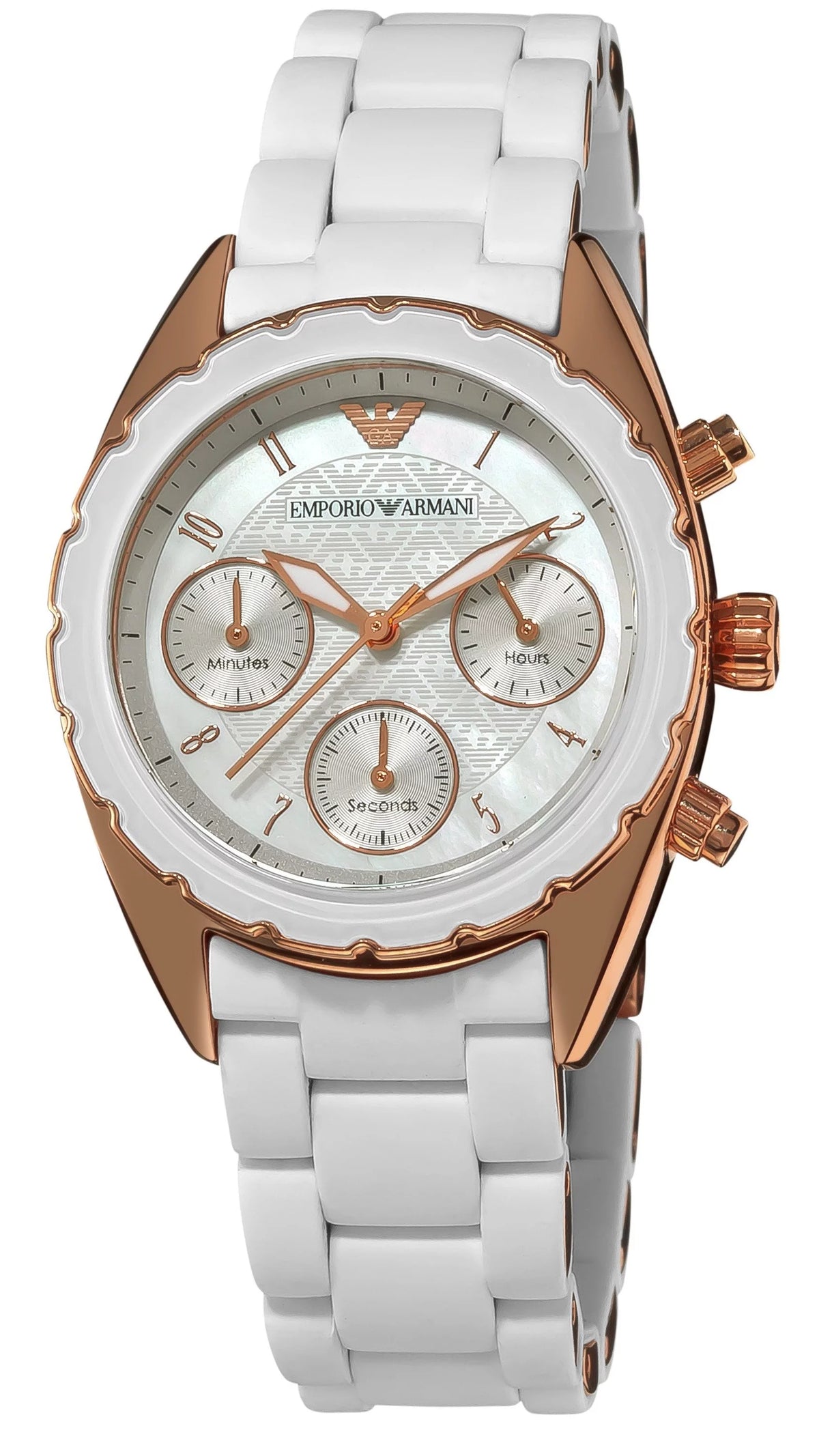 Armani Stainless Steel White Women Watch L1613