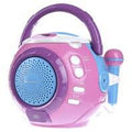 Pink Portable CD Player F251