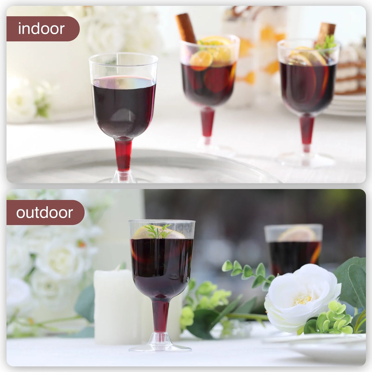 Plastic Wine Champagne Flutes U728822