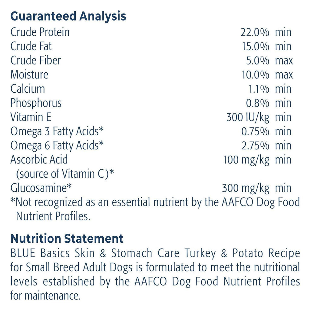 Turkey & Potato Small Breed Dry Dog Food R323074