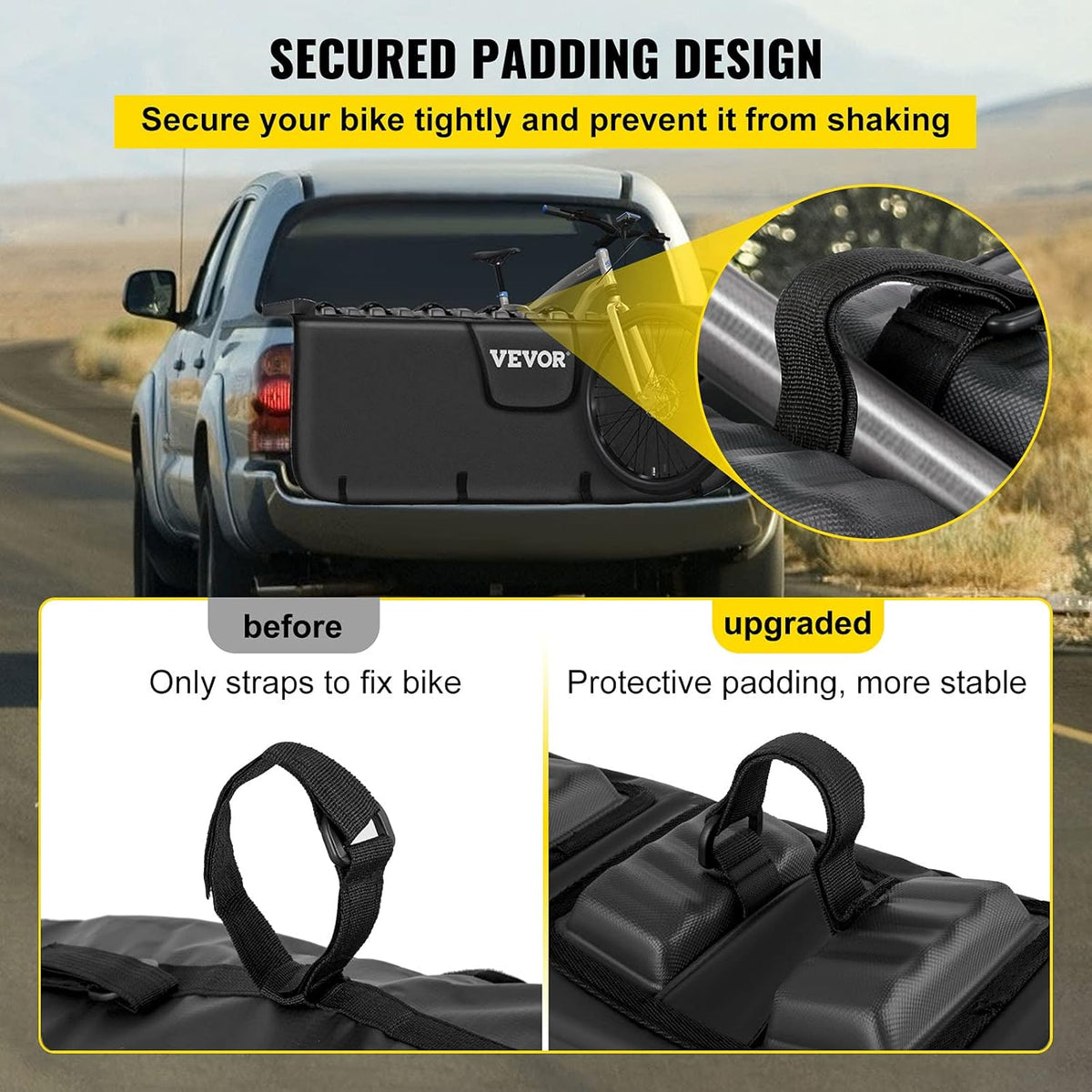 63 Wide Tailgate Bike Pad for 6 Bikes R740530