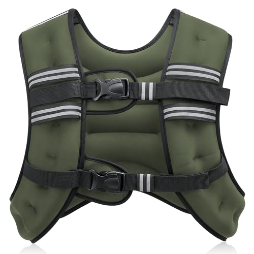 Weighted Vest with Reflective Stripe Y469851
