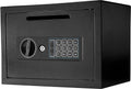 Compact 0.57 Cubic Ft Digital Keypad Security Depository Drop Safe J49835