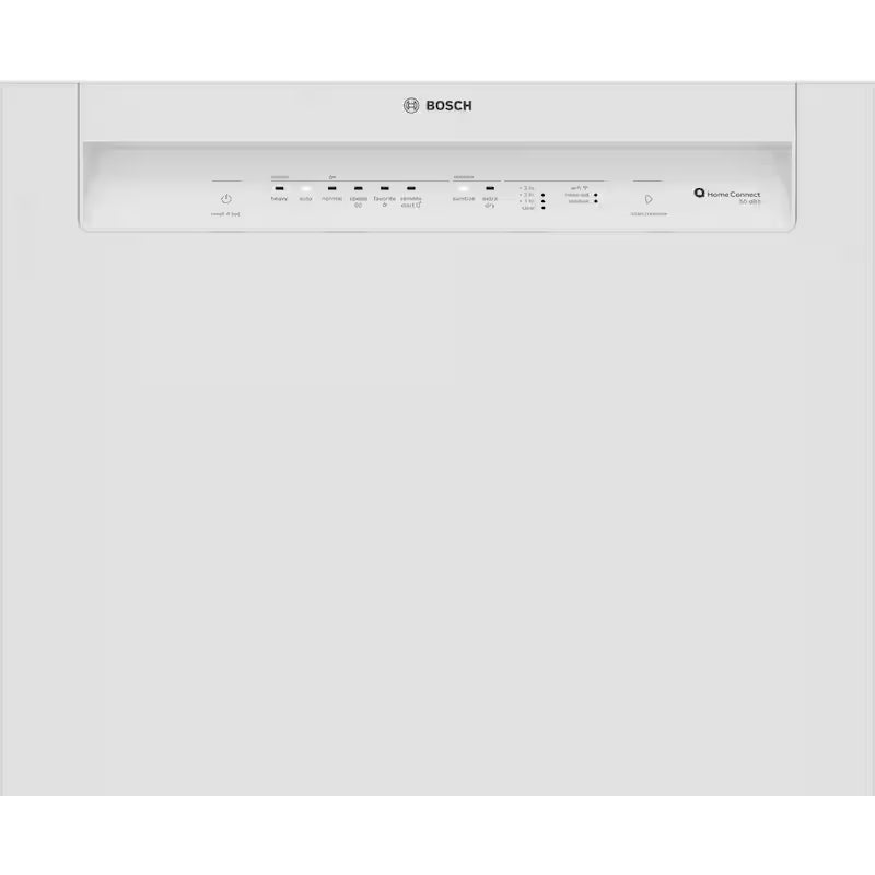 White Front Control Tall Tub Dishwasher with Stainless Steel Tub L65156