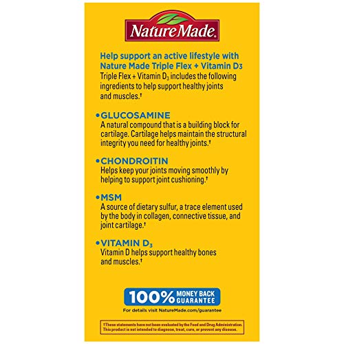Triple Strength Caplets with Vitamin D3, 120 Count I8142