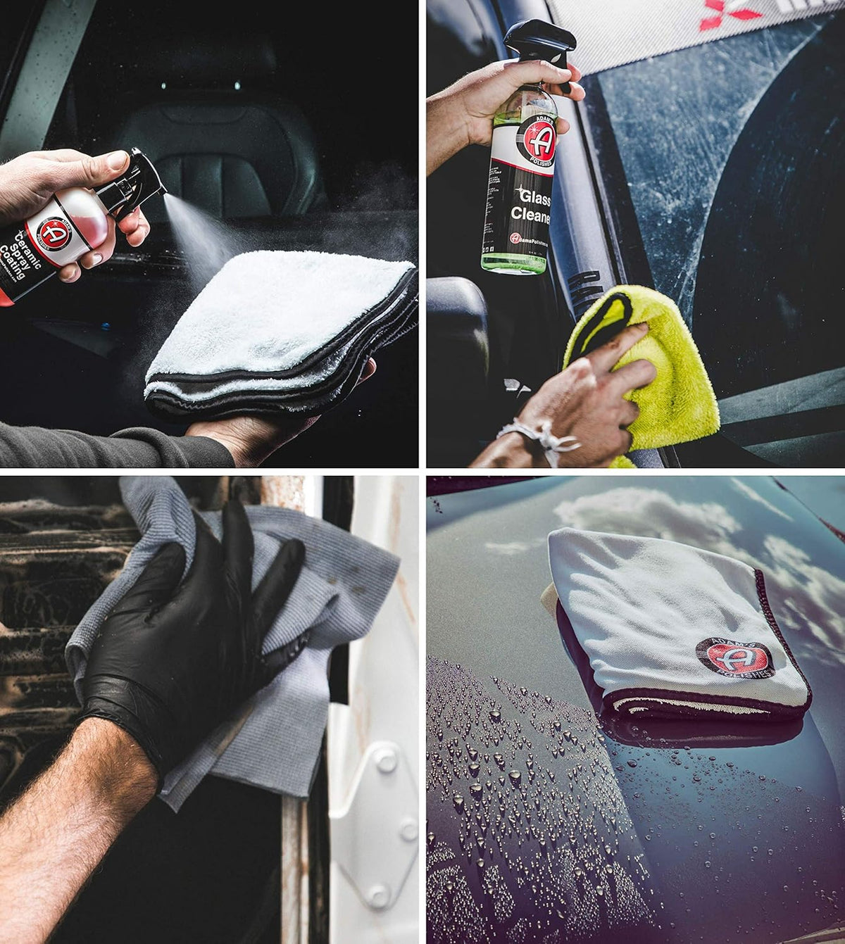 2 Pack Car Cleaning Microfiber Towels V734851