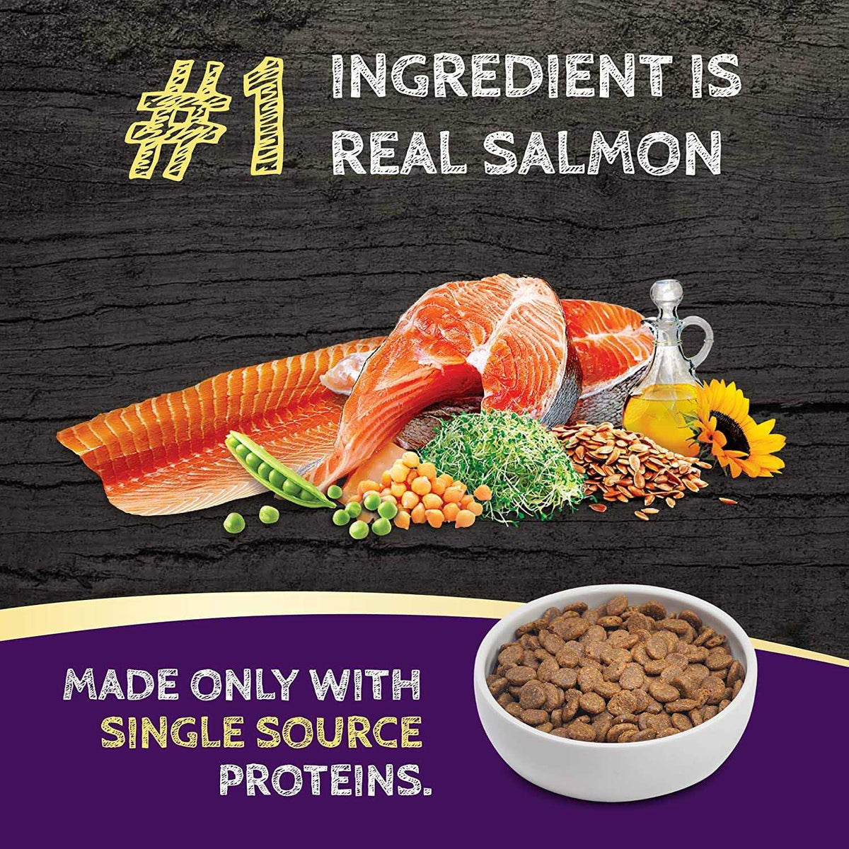 Salmon Formula Dry Dog Food Q3485