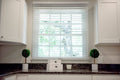 Cordless Soft White Faux Wood Room Darkening Blinds I8780